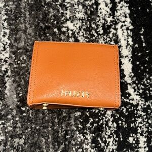 Cognac Min Leather Bag